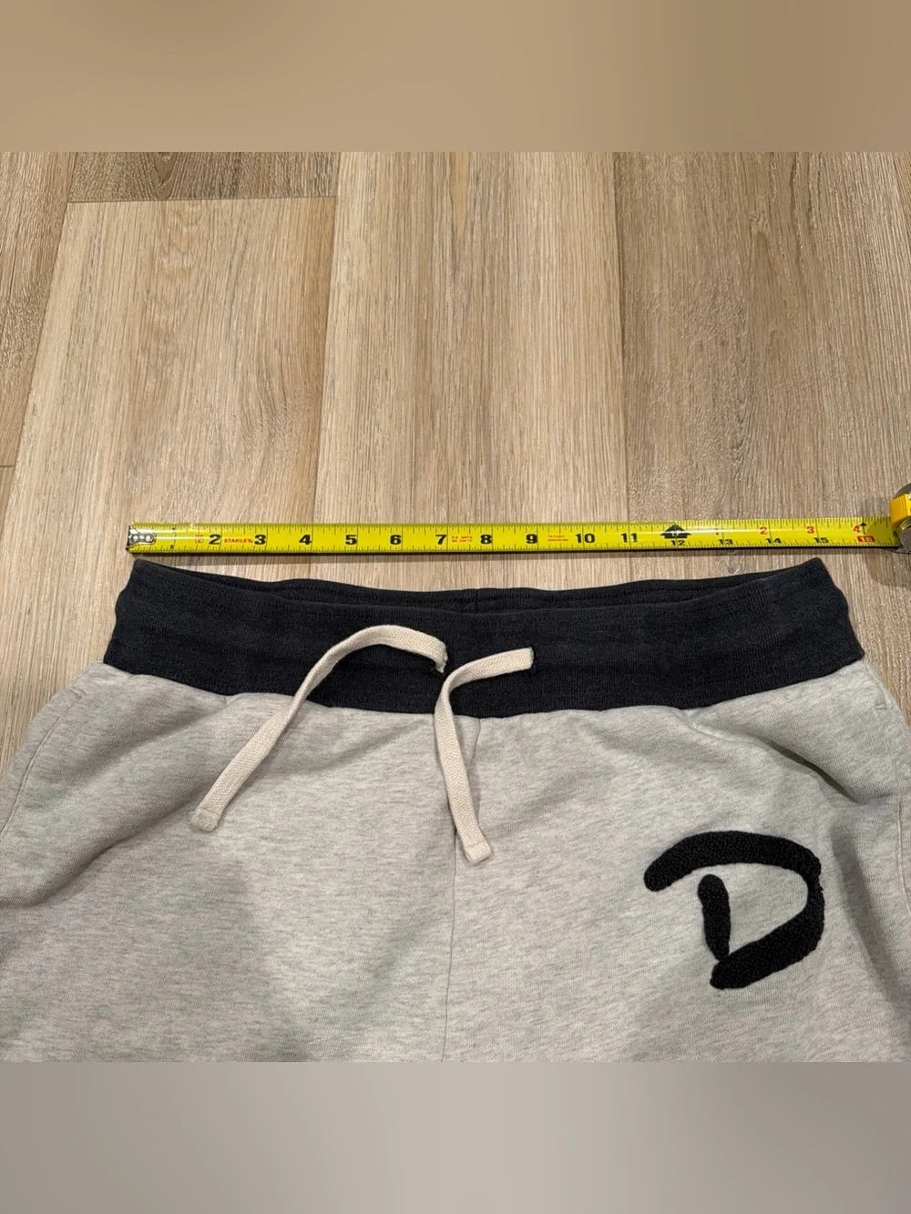 Diamond Supply Co Sweat Shorts Pockets Logo Grey Mens Medium